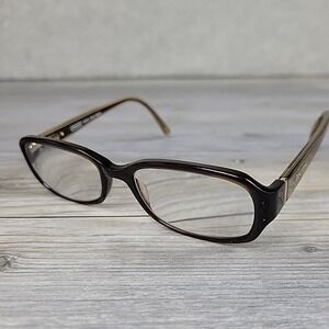 Coach Midori 2036 Eyeglasses Frames Only Brown Gold Flex 49-17-135‎ Full Rim
